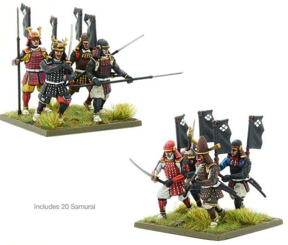 Amazon.com: Pike & Shotte Warlord Games, Samurai Starter Army